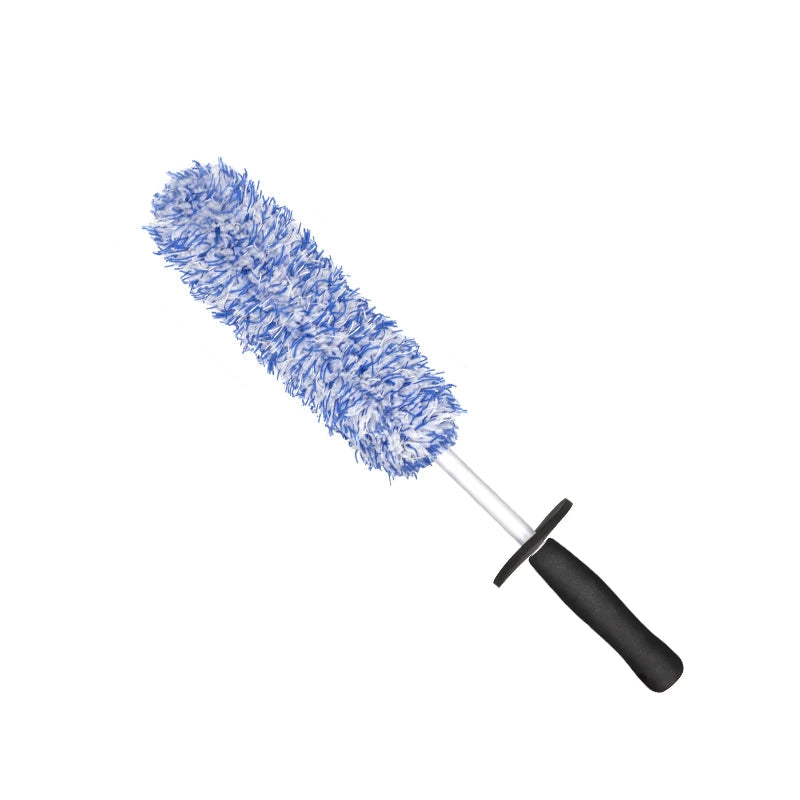 Wheel cleaning brush